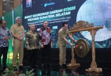 Pj Gubernur Agus Fatoni Buka Rakor Daerah Sensus Pertanian BPS Provinsi Sumsel Tahun 2023