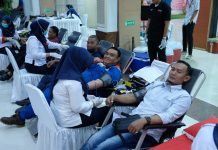 Aksi Kemanusiaan Pekerja Kilang Plaju, Donorkan 333 Kantong Peringati HUT ke-66 Pertamina