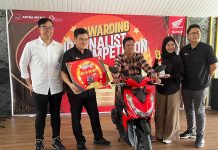 Astra Motor Sumsel Apresiasi Jurnalis Melalui Awarding Astra Motor Journalist Competition