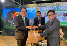 Pj Gubernur Sumsel di Dubai Presentasi Keberhasilan Penanganan Karhutla