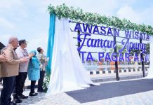 Pj Gubernur Agus Fatoni Harap Kawasan Taman Apung Kota Pagar Alam Mampu Dongkrak Perekonomian Masyarakat dan Daerah