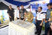 Pj Gubernur Agus Fatoni Peresmian Renovasi Gedung Terminal Pelabuhan Boom Baru Palembang