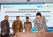 PLN UID S2JB dan Pemkab Muba Teken Kesepakatan Penyediaan Tenaga Listrik di Wilayah Muba