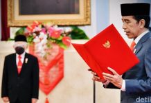 Jokowi Lantik 2 Menteri Hari Ini, Hadi Tjahjanto Menko Polhukam-AHY Menteri ATR