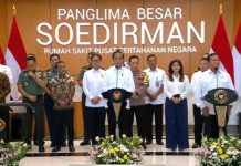 Didampingi Prabowo, Jokowi Resmikan RS PPN Panglima Besar Soedirman Jakarta