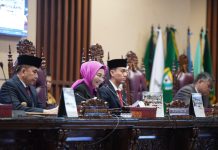 Pansus DPRD Sumsel Menerima LKPJ Gubernur Sumsel TA 2023