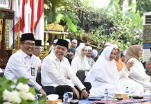 Pj Gubernur Agus Fatoni Hadiri Tabligh Akbar dan Halal Bihalal Pegawai Pemprov Sumsel