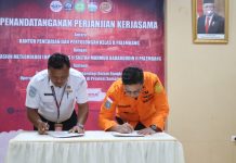 Jamin Informasi Meteorologi Dukung Operasi SAR, BMKG Tanda Tangani Perjanjian Kerja sama dengan Basarnas Palembang