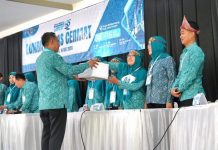 Pj Ketua TP PKK Tyas Fatoni Apresiasi PKK Sumsel Turut Berpartisipasi dalam Lomba Cerdas Cermat HKG PKK ke-52 Tahun
