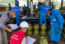 Rutin Gelar Inspeksi, Pertamina Patra Niaga Sales Area Jambi Pastikan Kualitas dan Kuantitas LPG 3 Kg sesuai Takaran