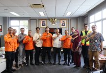 PERKUAT KOLABORASI DAN SINERGI SAR UDARA, BASARNAS SUMSEL AUDIENSI BERSAMA ANGKASA PURA II PALEMBANG