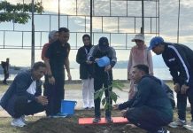 Wapres Ma’ruf Jogging-Tanam Pohon Sukun Bareng Pj Gubernur di Mamuju Sulbar