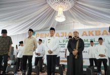 Pj Gubernur Agus Fatoni bersama Ustaz Yusuf Mansur Hadiri Pengajian Akbar di Ponpes Tahfidz Al Hikmah Istiqomah
