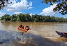 PERAHU GETEK DIHANTAM OMBAK, SATU ORANG HILANG