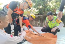 TENGGELAM SELAMA EMPAT HARI, JASAD BALITA DITEMUKAN TEAM SAR GABUNGAN