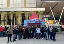 Komunitas Bikers Honda Sumsel Semarakkan The BeAT Experience