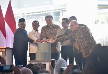 Pj Gubernur Sumsel Elen Setiadi Hadiri Peresmian Operasional Smelter PTFI di Kawasan Ekonomi Khusus JIIPE Gresik Jatim