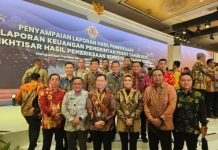 Ketua DPRD Provinsi Sumsel Hadir Langsung Pada Kegiatan Penyampaian Laporan Atas LHP LKPP TA 2023