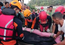 LANSIA YANG HILANG DI SUNGAI KOMERING, DITEMUKAN TIM SAR GABUNGAN