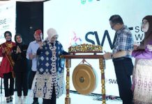 Ketua DPRD Provinsi Sumsel RA Anita Noeringhati Membuka Wedding Expo 2024