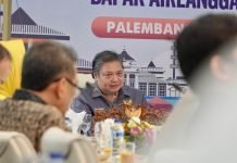 Menko Perekonomian RI Airlangga Hartarto Puji Kinerja Pertumbuhan Ekonomi Sumsel Tetap Solid Dengan Inflasi yang Terjaga