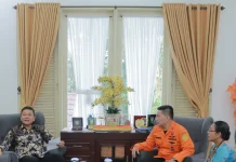 PERERAT KOLABORASI, KEPALA KANTOR SAR PALEMBANG AUDIENSI BERSAMA PJ. WALIKOTA PAGARALAM
