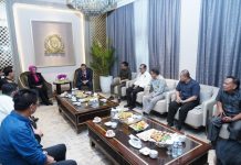Ketua DPRD Sumsel Terima Pj Gubernur Sumsel Elen Setiadi