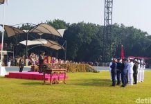Panglima TNI Pimpin Pelantikan 350 Perwira Prajurit Karier TNI