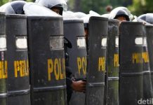 3.286 Personel Polisi Amankan Demo Revisi UU Pilkada di DPR-Patung Kuda