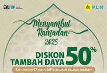 Promo Ramadan dari PLN, Diskon Tambah Daya 50% + 50%, Begini Penjelasannya!