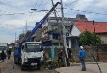 Agar tidak terdampak Korosi lagi, PLN Ganti Tiang yang Roboh di Prabumulih dengan Tiang Beton