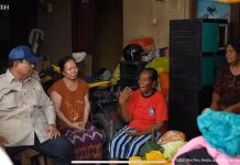 Prabowo Tinjau Lokasi Terdampak Banjir di Denpasar, Dengarkan Curhat Warga