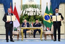 PLN dan J&F S.A Brasil Teken MoU di Depan Dua Presiden, Sepakat Kembangkan PLTA di Indonesia
