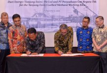 Wujudkan Diversifikasi Pasokan, PGN dan Dart Energy Kerjasama Pemanfaatan CBM dari WK GMB Tanjung Enim
