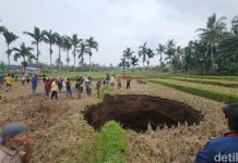 Kementerian ESDM Turunkan Ahli Geologi untuk Kaji Sinkhole di Limapuluh Kota