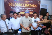 Didampingi Herman Deru, Menko AHY Tinjau Rusun Mahasiswa Unsri Palembang