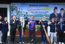 Sekda Sumsel Tinjau Pelaksanaan Gerakan Indonesia ASRI di Sejumlah OPD