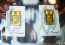 Harga Emas Antam Meroket Mahal, Hari Ini Naik Rp 40.000/Gram!