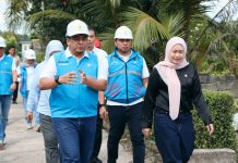 PLN–DPR RI Tinjau Progres Listrik Desa Pulau Semambu, 4,63 Km Jaringan Rampung Jangkau Lima Dusun