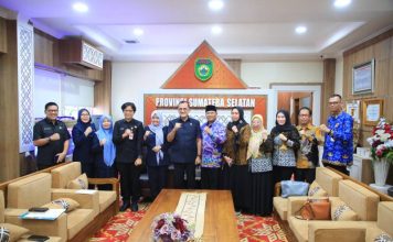 Sekda Sumsel Edward Candra Terima Silaturahmi Wakil Rektor III Universitas Tridinanti, Bahas Penguatan Kerja Sama Pengembangan SDM