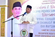 Perkuat Silahturahmi Ketua DPRD Sumsel Andie Dinialdie Gelar Buka Puasa Bersama di Rumah Dinas