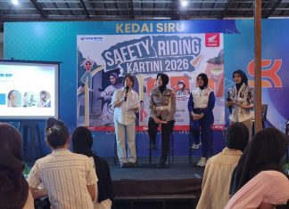 Masih dalam Semangat Kartini, Astra Motor Sumsel gelar Safety Riding Perempuan Hebat #Cari_Aman