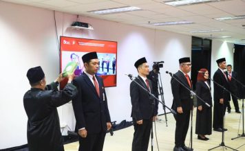 PERKUAT ORGANISASI DAN PENGAWASAN, OJK LANTIK KEPALA DEPARTEMEN DAN KEPALA OJK DAERAH