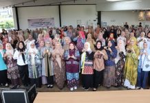 Pererat Silaturahmi Pasca Lebaran, DWP Kota Palembang Gelar Halal Bihalal