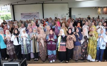 Pererat Silaturahmi Pasca Lebaran, DWP Kota Palembang Gelar Halal Bihalal