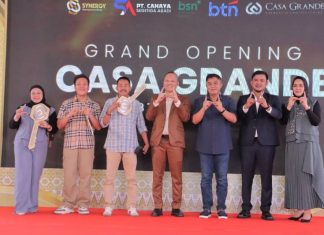 Sekda Palembang Resmikan Kawasan Hunian modern Casa Grande, Hadirkan Konsep Fasilitas Jaringan Bawah Tanah