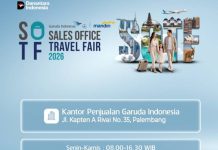 SALES OFFICE TRAVEL FAIR 2026, GARUDA INDONESIA TAWARKAN 300 RIBU KURSI PENERBANGAN DENGAN HARGA SPESIAL