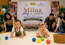Hotel Santika Radial Palembang Hadirkan “Milna Play & Learn” Lomba Bayi Sehat & Ceria Bersama Milna
