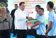 Ketua DPRD Sumsel Hadiri Panen Raya Jagung Serentak di OKU Selatan