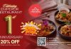Rayakan Anniversary Pertama, Emperor Restaurant Hadirkan Diskon 20% dan Doorprize Menarik